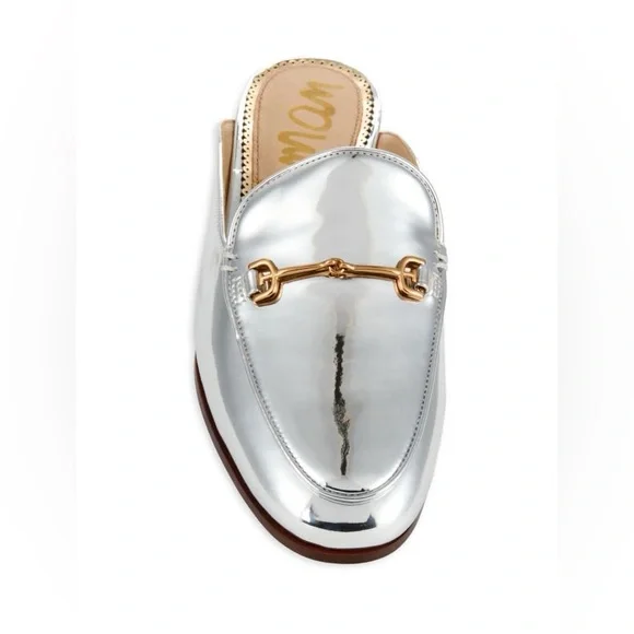 SAM EDELMAN “Linnie Bit Mule” in Metallic/Gold | Size 9 - Picture 3 of 8
